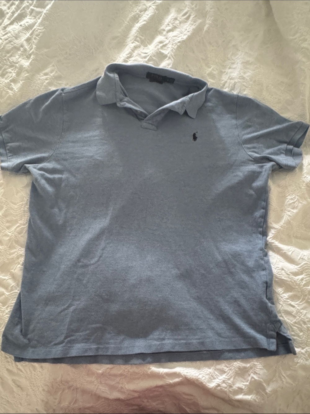 Polo by Ralph Lauren Light Blue Short Sleeve Classic Polo - slim fit
